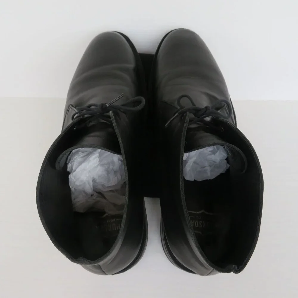 Thursday Boot Scout Chukka Boots Men's Sz 12 Black Leather Ankle Classic Dapper - Picture 9 of 16